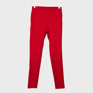 5/$25 ⭐️ Faded Glory Womens Medium 8-10 Skinny Jeggings Red (FLAW) Stretch Pants
